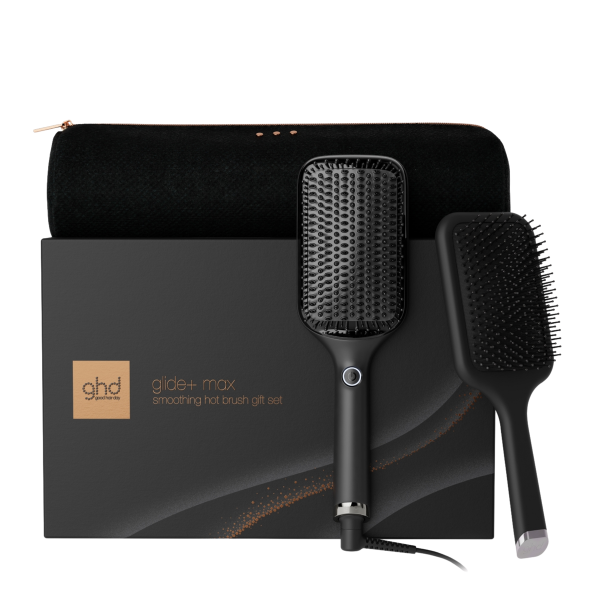 ghd Glide+ Max Hot Brush Gift Set