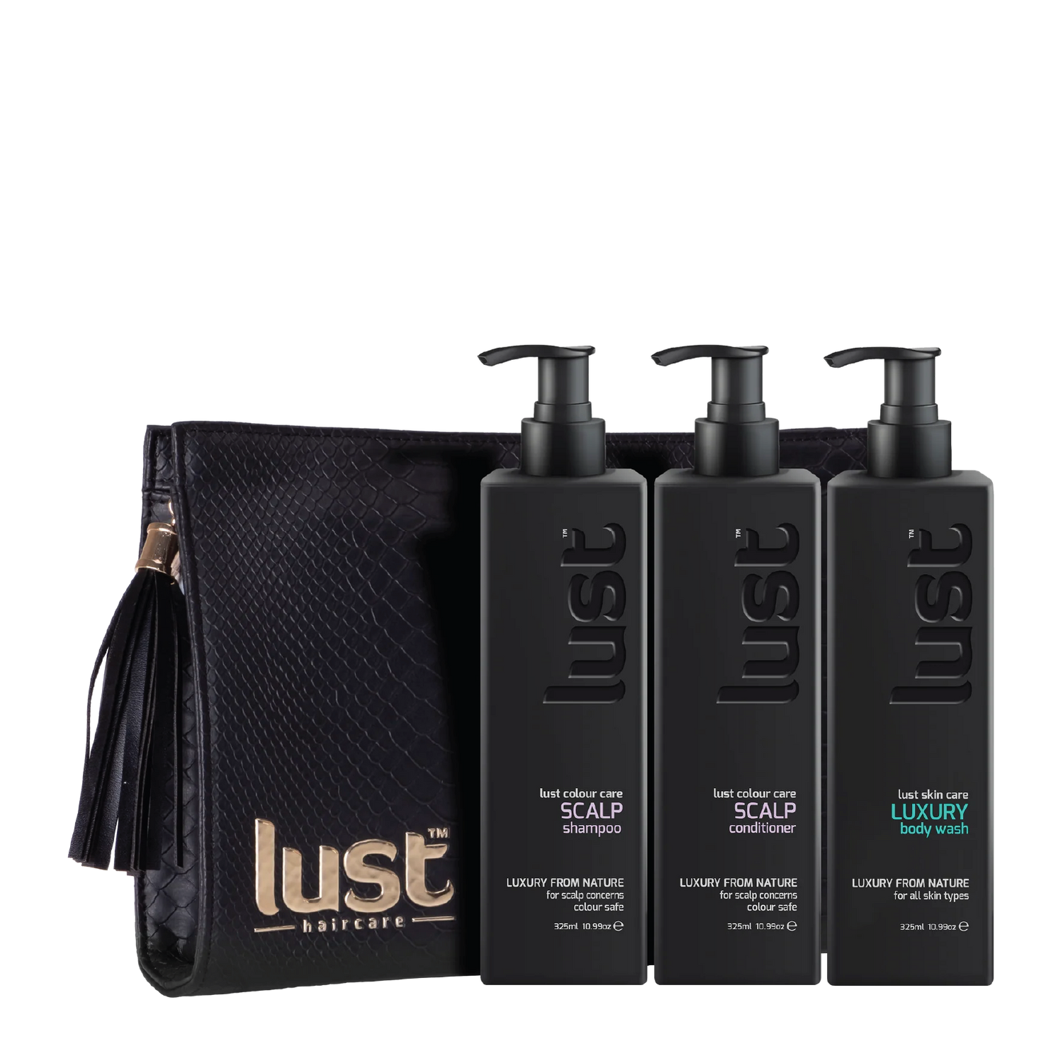 Lust Scalp & Luxury Body Wash Trio Gift Pack