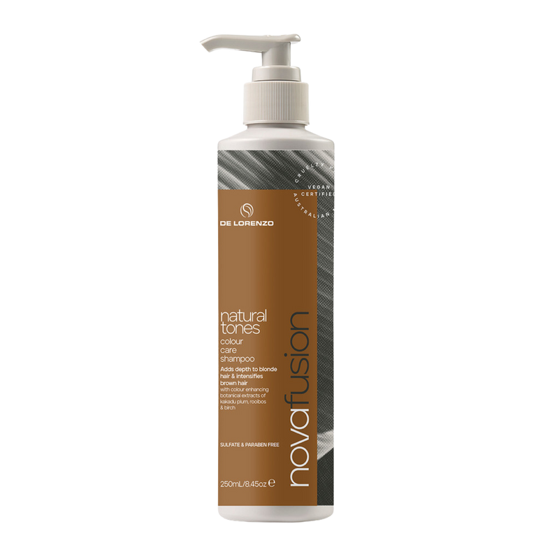 De Lorenzo Novafusion Natural Tones Shampoo 250ml