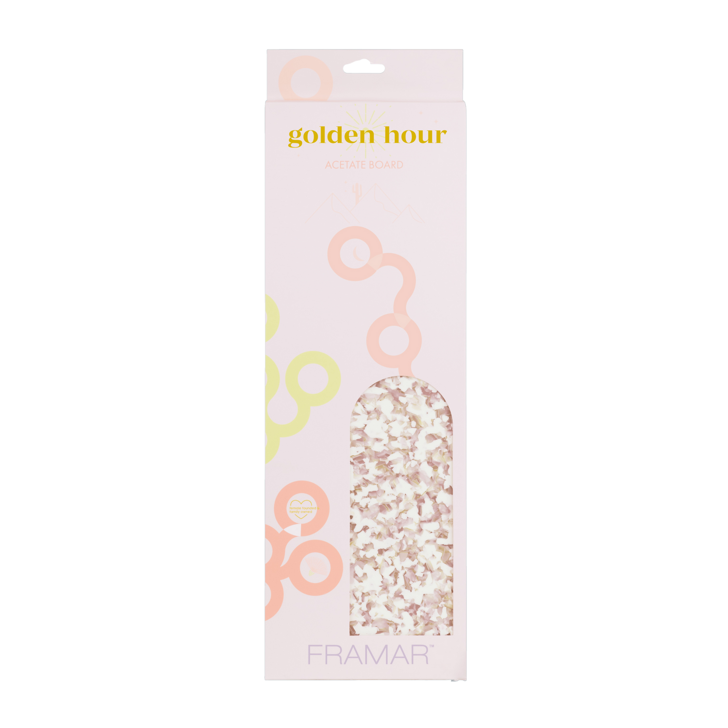 Framar Acetate Balayage Board - Golden Hour