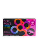 Framar Pink Paws Nitrile Gloves Large 100pc