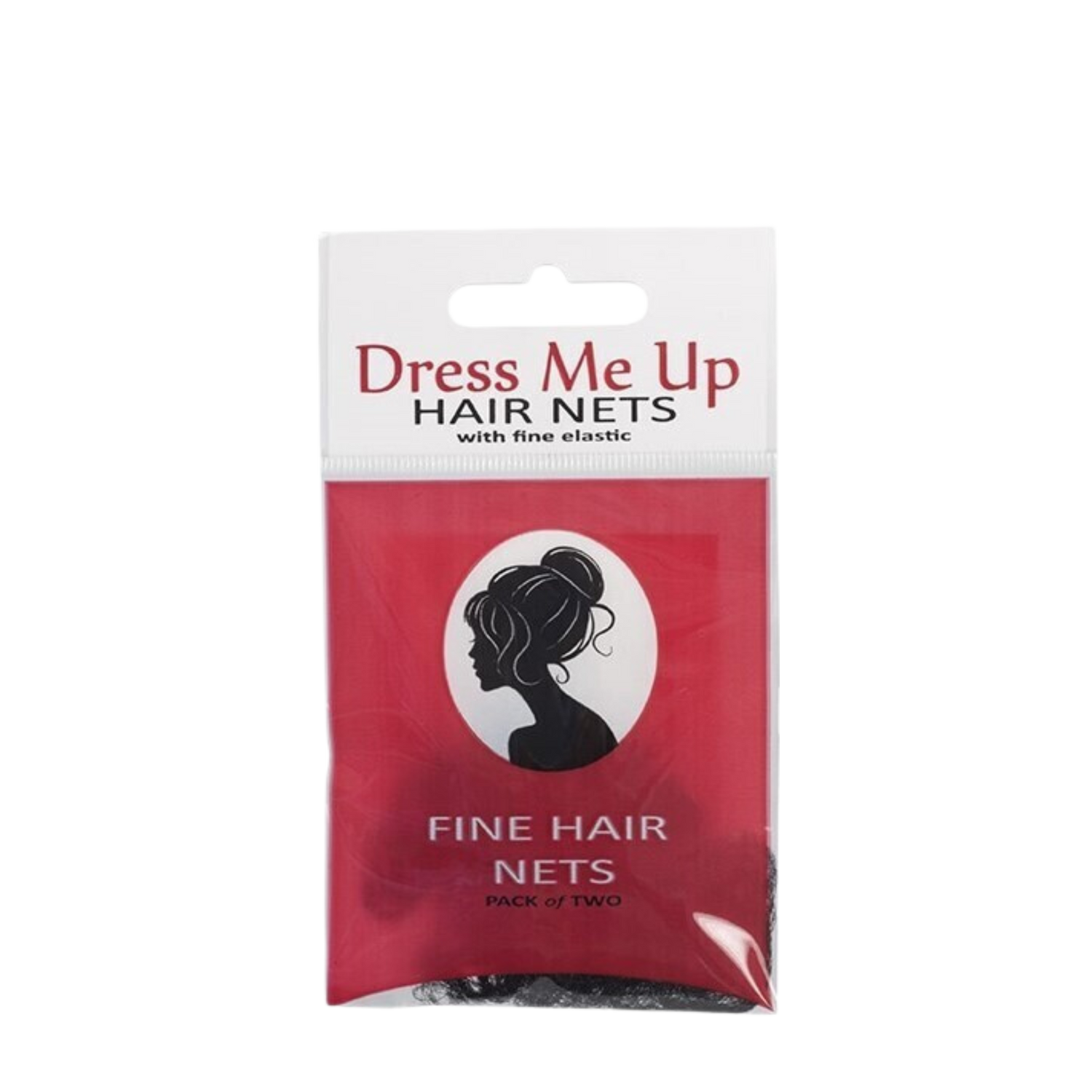 Dress Me Up Fine Hair Net 2 Pack Light Brown