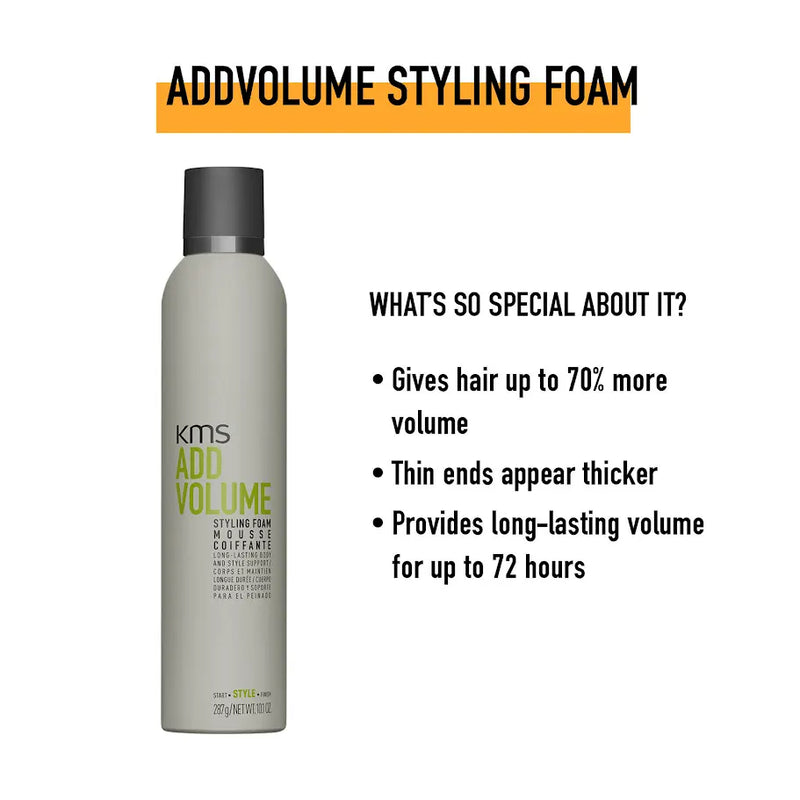 KMS Add Volume Styling Foam 300ml