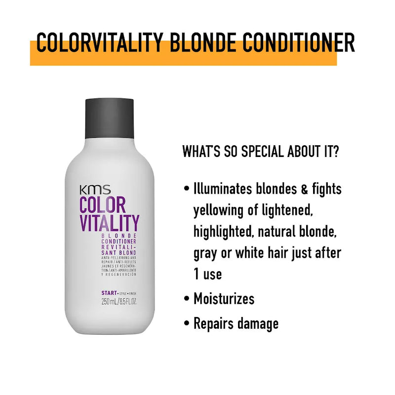 KMS Color Vitality Blonde Conditioner 250ml