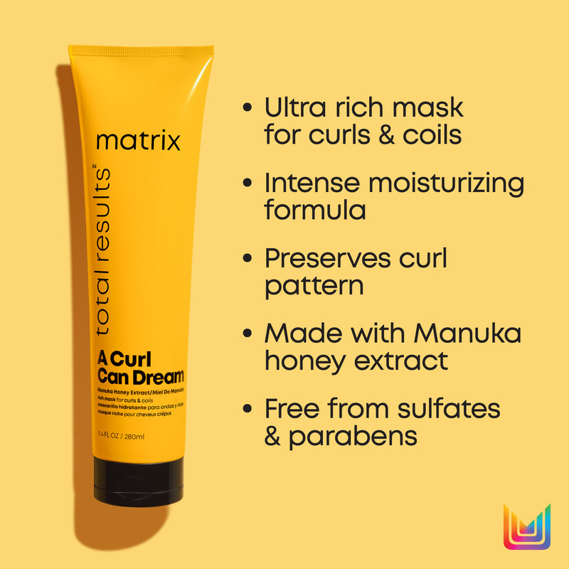 Matrix Total Results A Curl Can Dream Curl Preserving Rich Mask 280ml