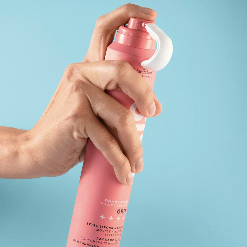 Schwarzkopf Osis+ Grip - Extreme Hold Mousse For Massive Volume 200ml