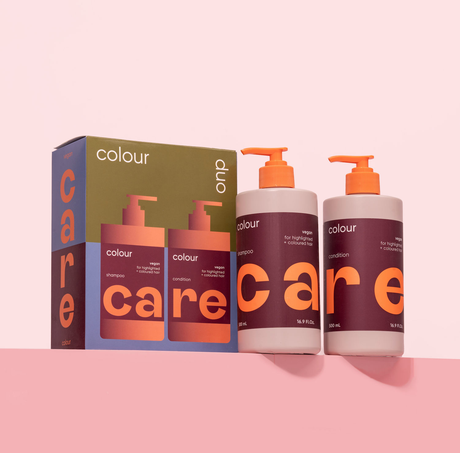 Nak Care Colour Shampoo & Conditioner Duo 500ml