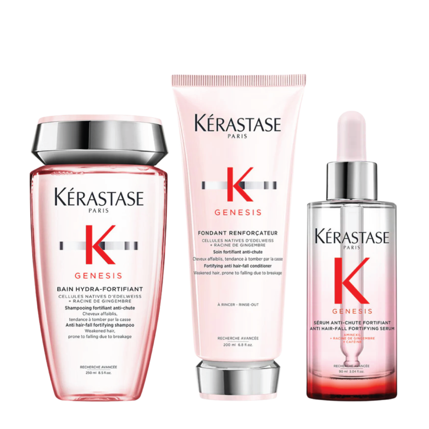 Kerastase Genesis Hydra-Fortifiant Hair Fall Defence Trio