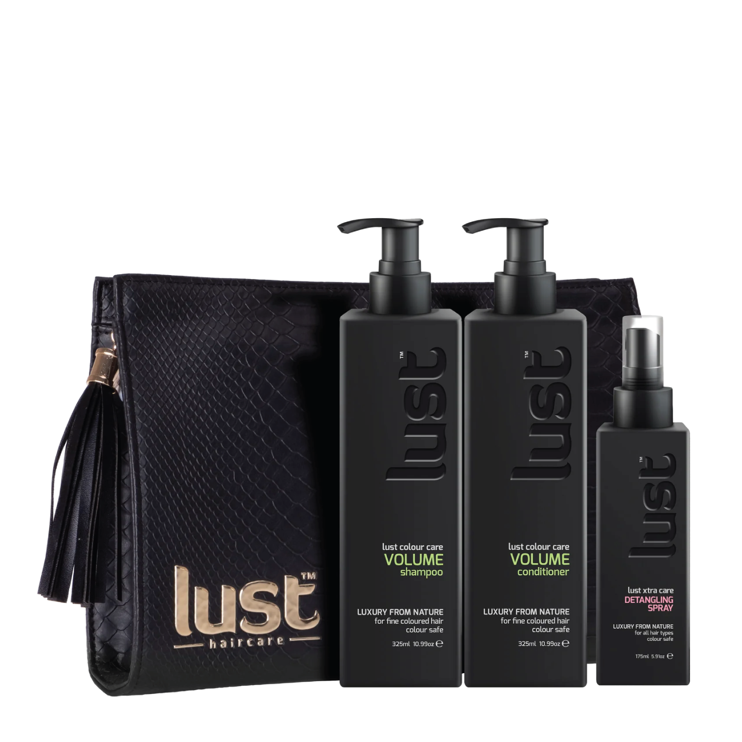 Lust Volume & Detangling Trio Gift Pack
