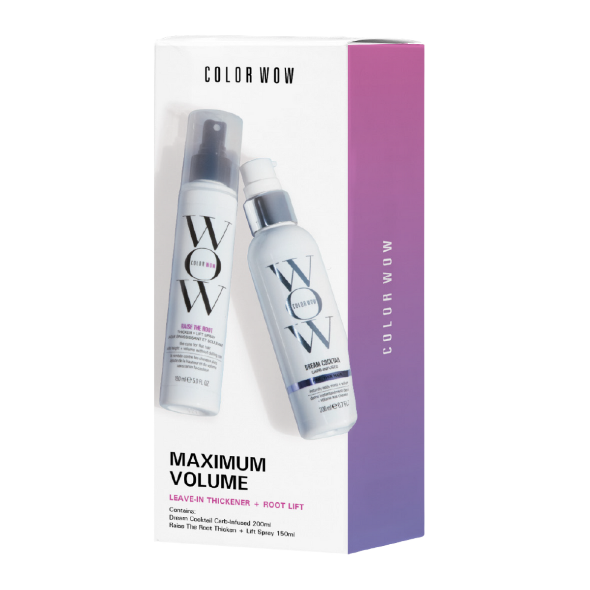 Color Wow Maximum Volume Duo Gift Pack for a volume boost for hairstyles