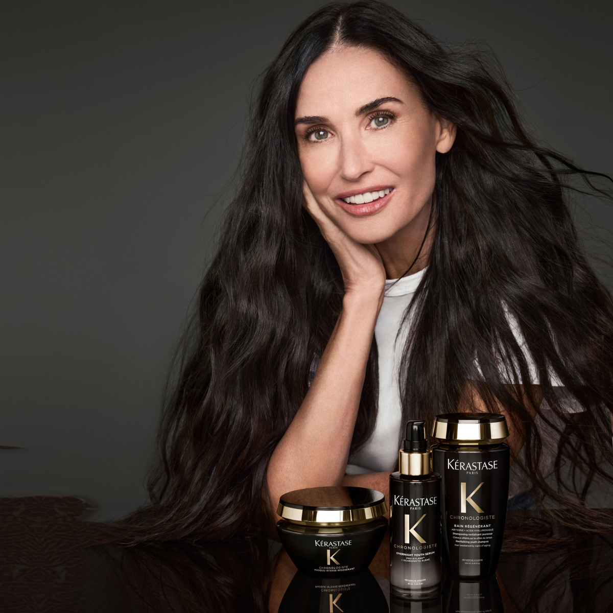 Kerastase Chronologiste Overnight Youth Hair Serum to strengthen and protect hair