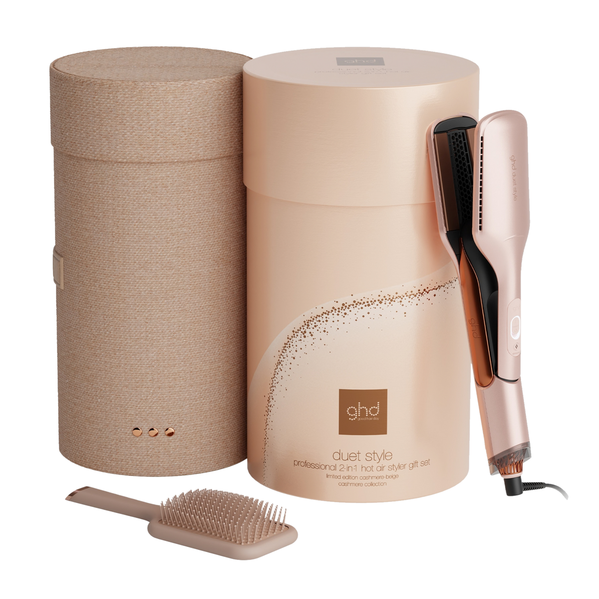 ghd Duet Style in Cashmere Beige Gift Set