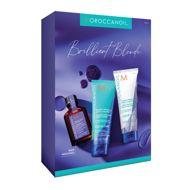 Moroccanoil Brilliant Blonde Trio Gift Pack