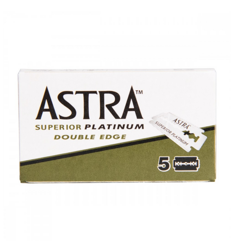 ASTRA Platinum Blade Double Edge packet of 5