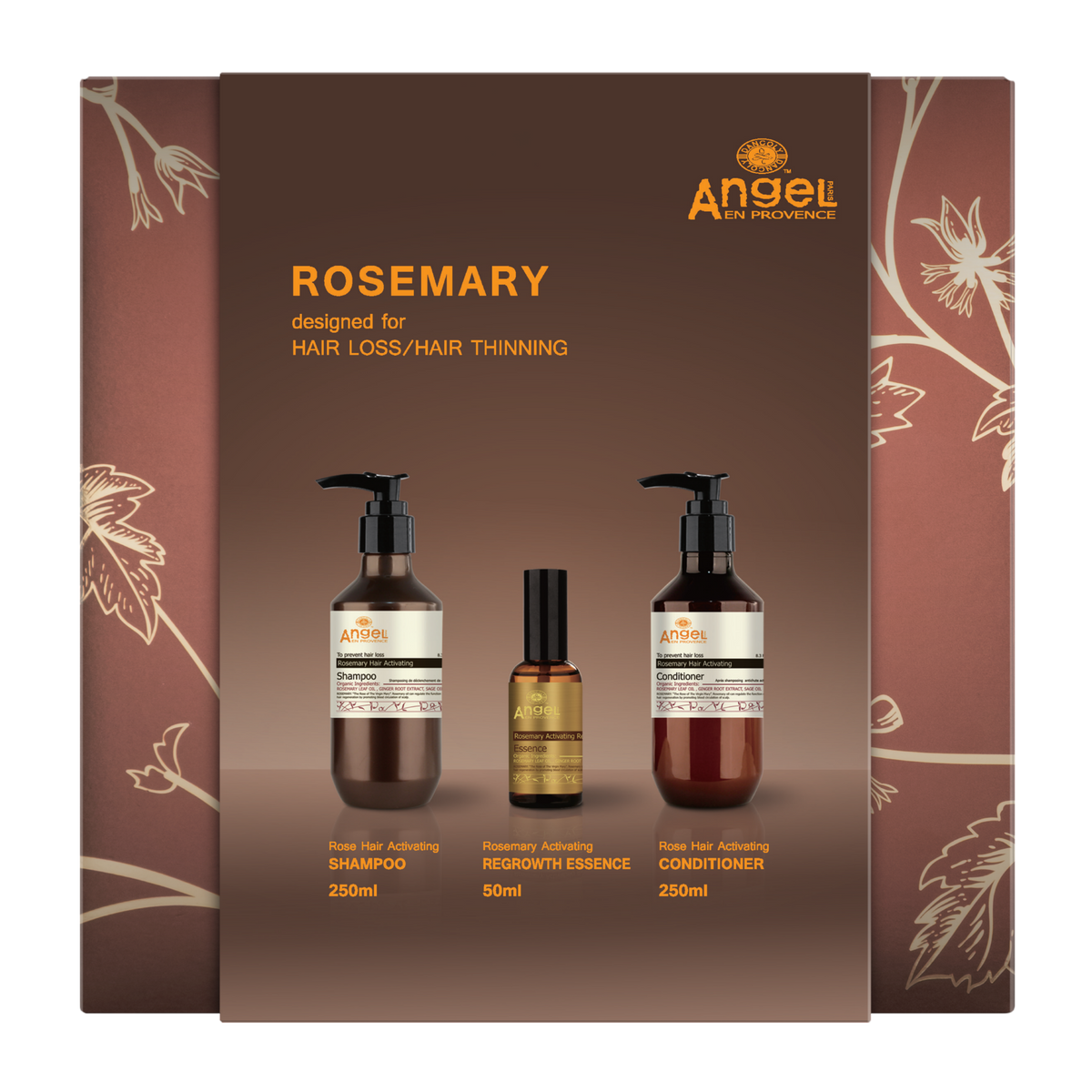 Angel En Provence Rosemary Trio Gift Pack to prevent hair loss