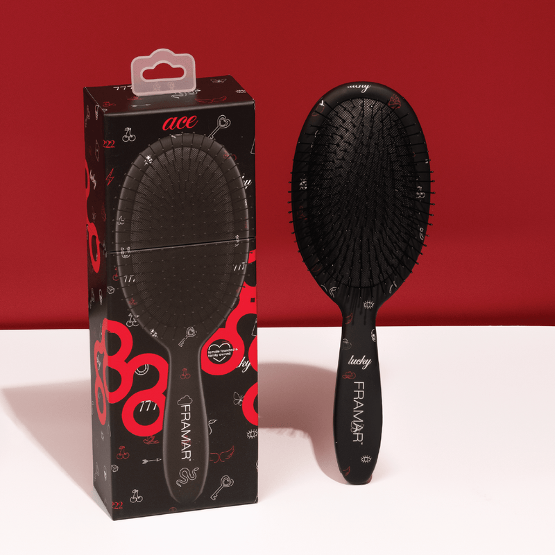 Framar Get Lucky Ace Detangle Brush Limited Edition