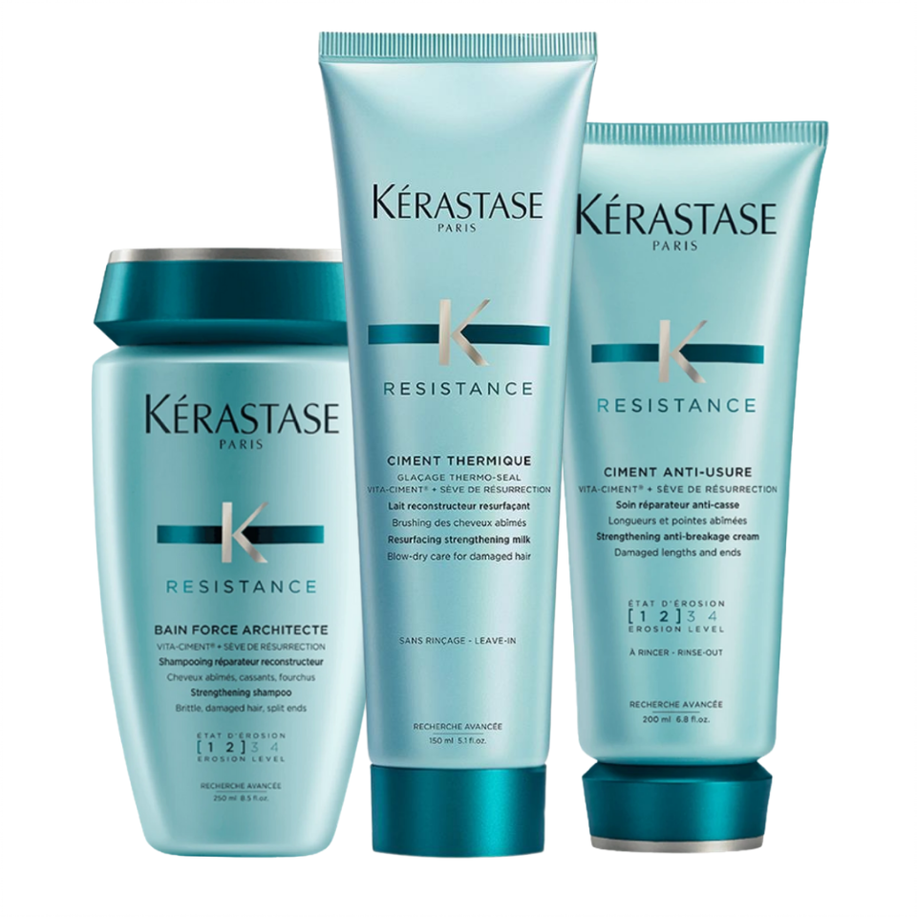 Kerastase Resistance Trio For Damaged Hair