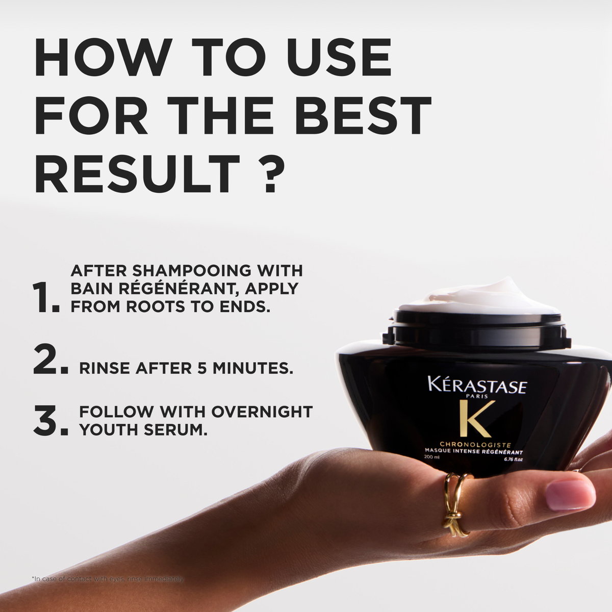 Kerastase Chronologiste Masque Intense Regenerant for supple and healthy hair