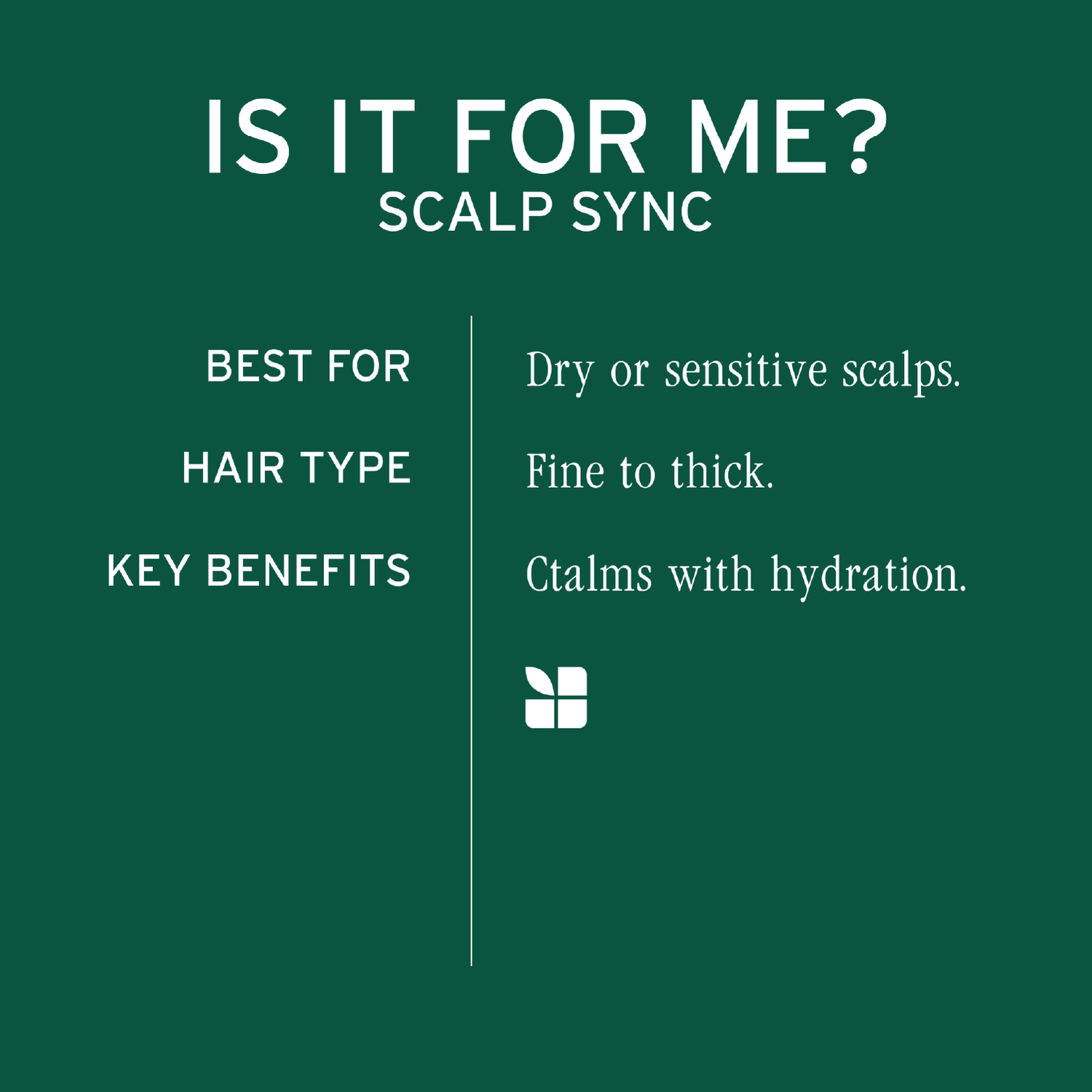 Biolage Scalp Sync Calming Shampoo 400ml