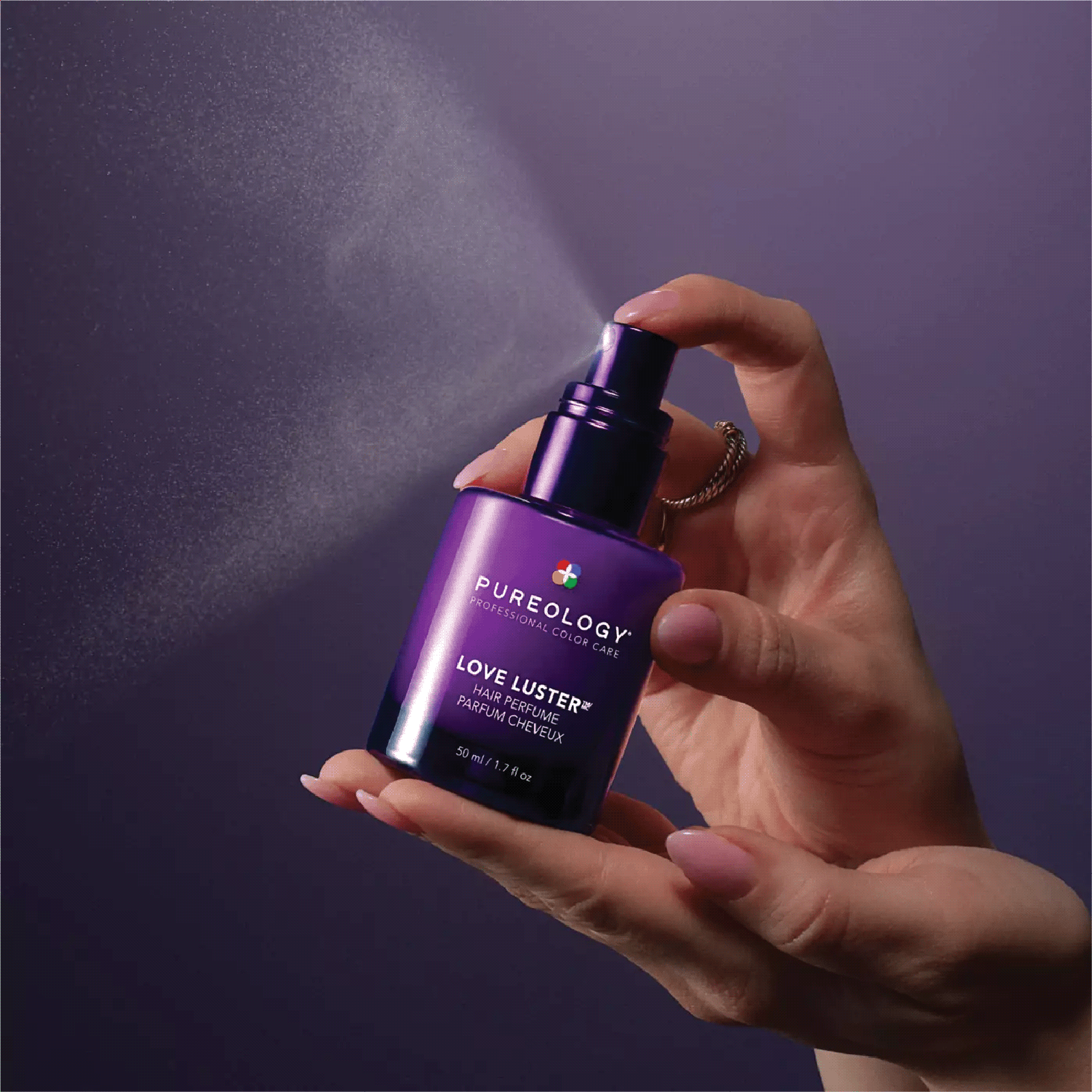 Pureology Love Luster Hair Perfume for all day hair-freshness