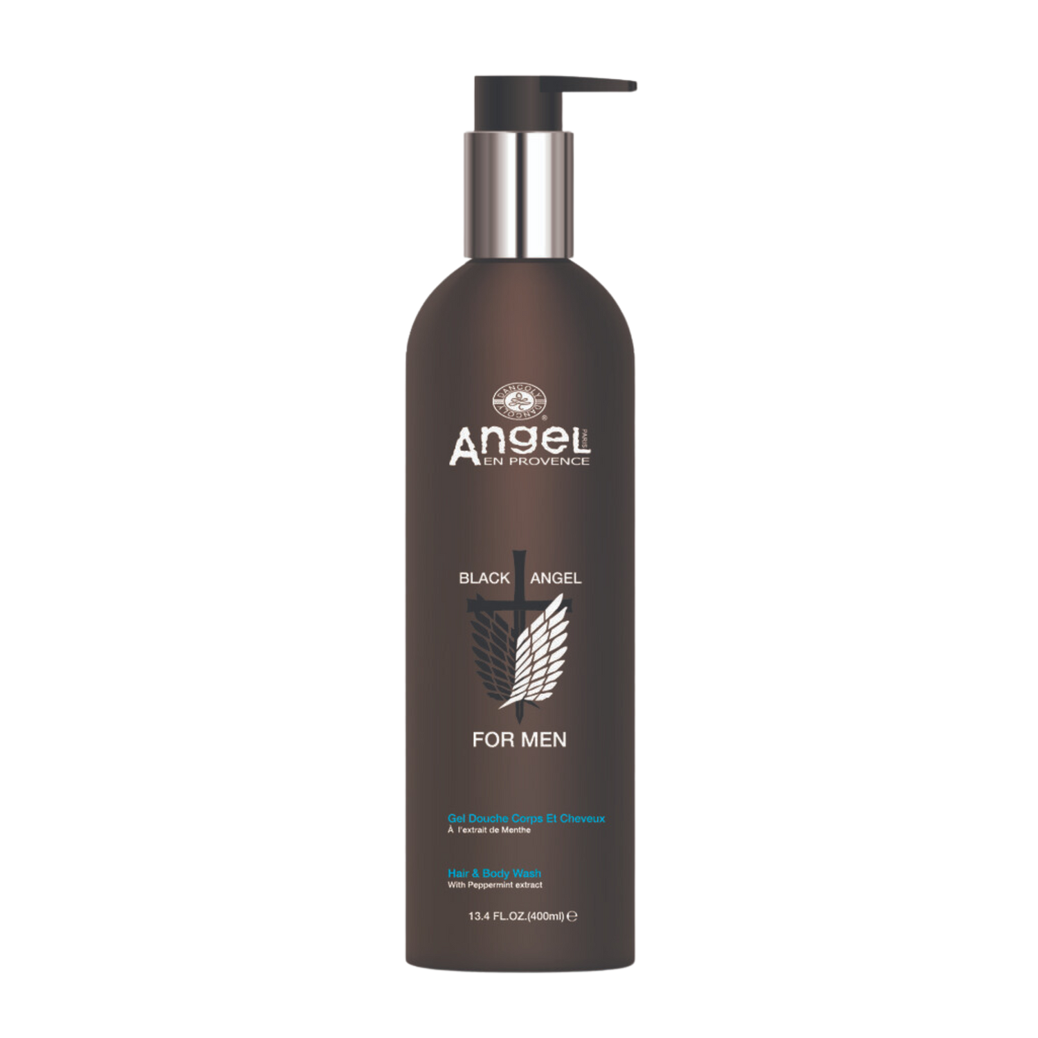 Angel En Provence Black Angel for Men Hair & Body Wash 400ml