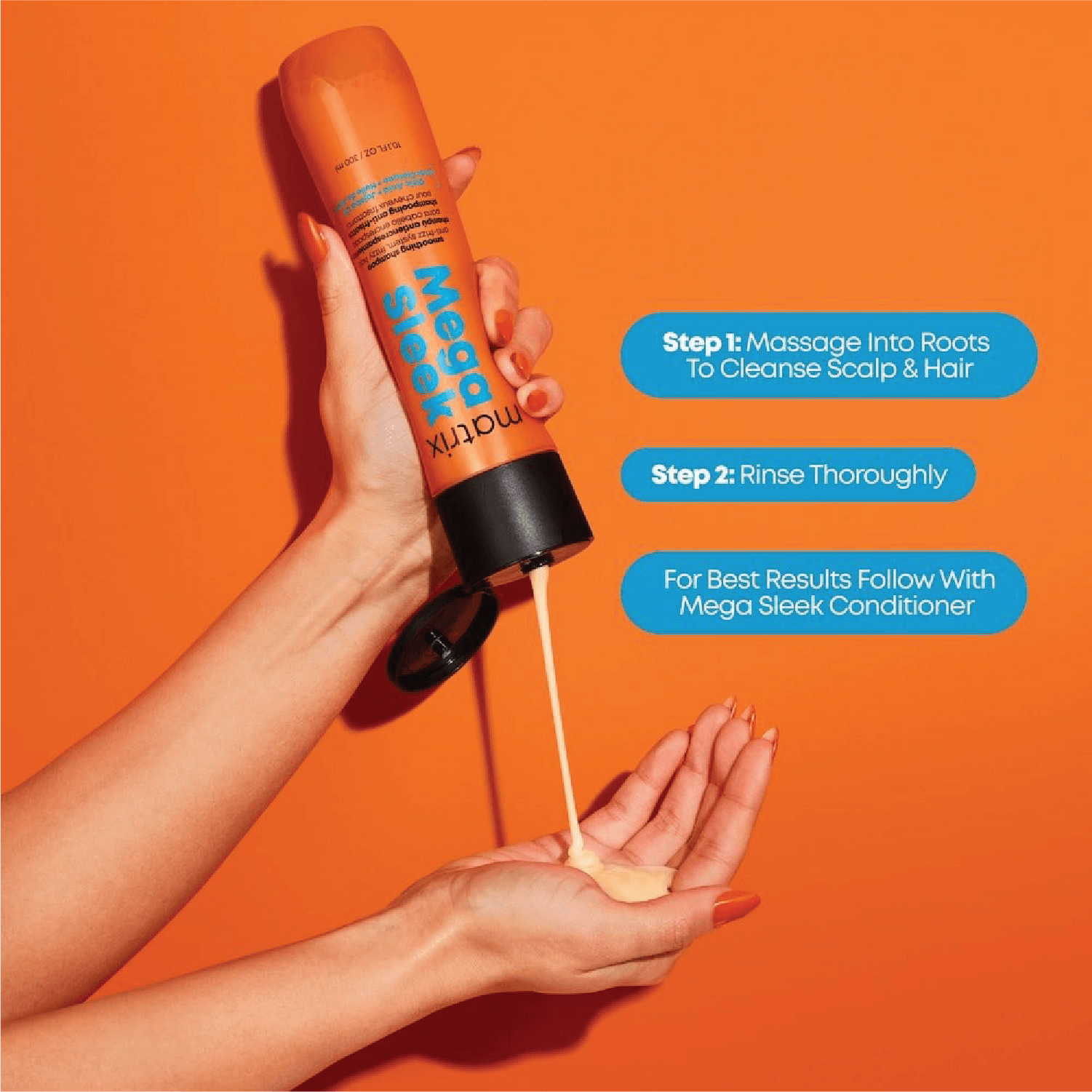 Matrix Total Results Mega Sleek Shampoo for smoother and silkier hair