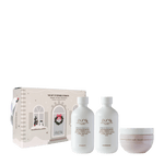Pure Fusion Complex + Miracle Mask Trio to soothe and repair damaged hair