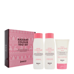 JUUCE Radiant Colour + Solar Enz Trio to moisturise and repair while prolonging the life of colour-treated hair