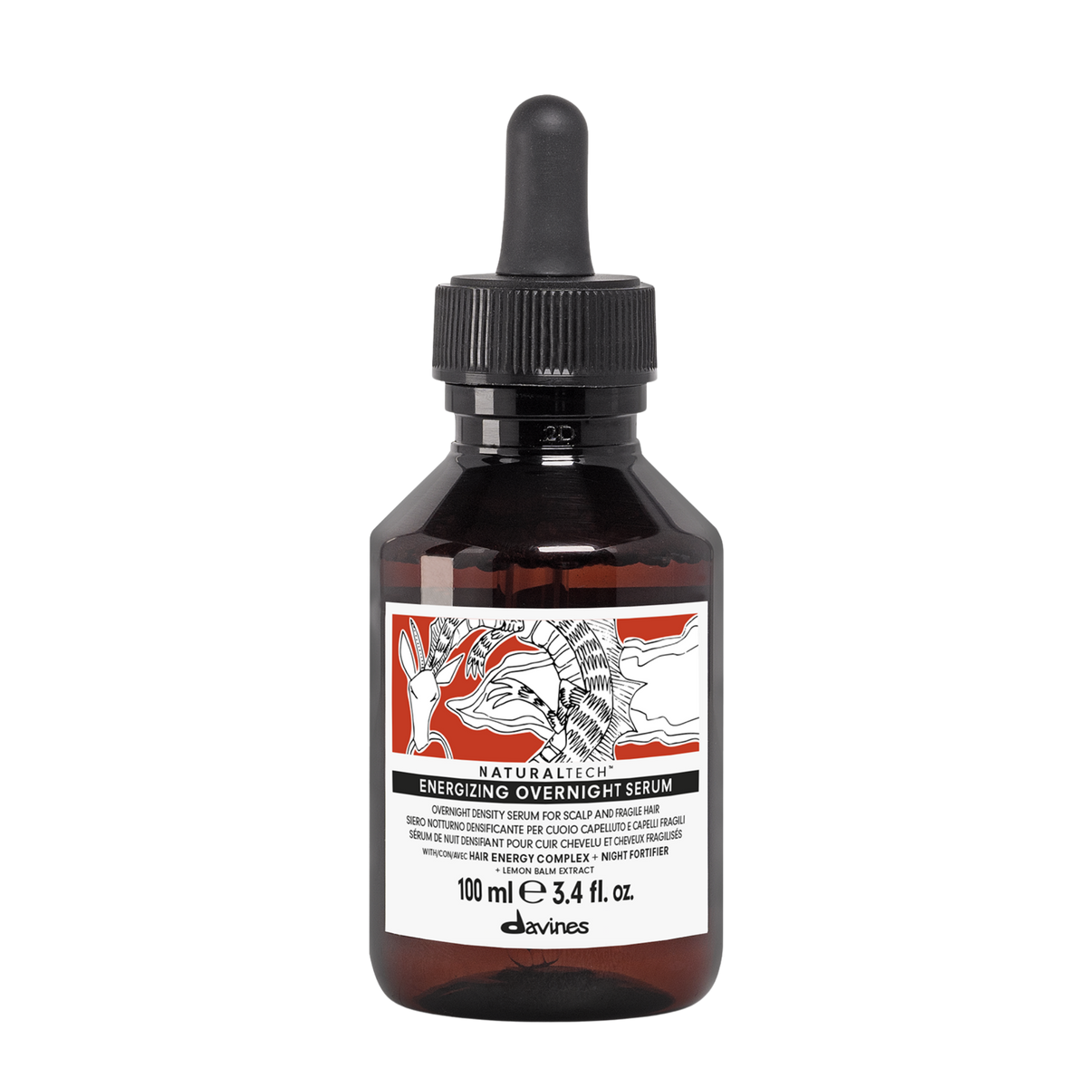 Davines Naturaltech Energizing Overnight Serum to restore hair strength while you sleep