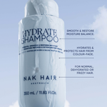 Nak Signature Hydrate Duo to smooth dry hair