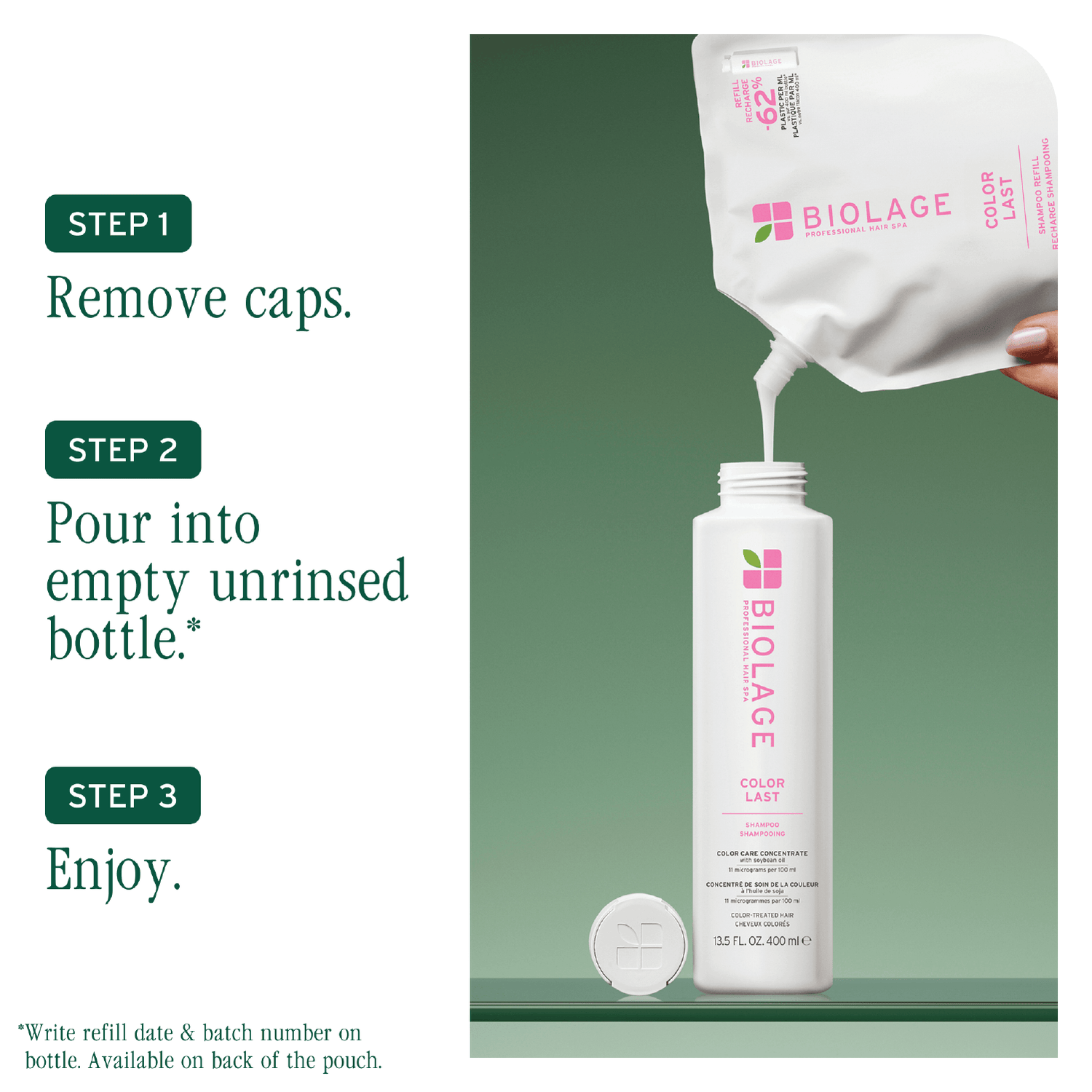 Biolage Colorlast Shampoo Refill 500ml