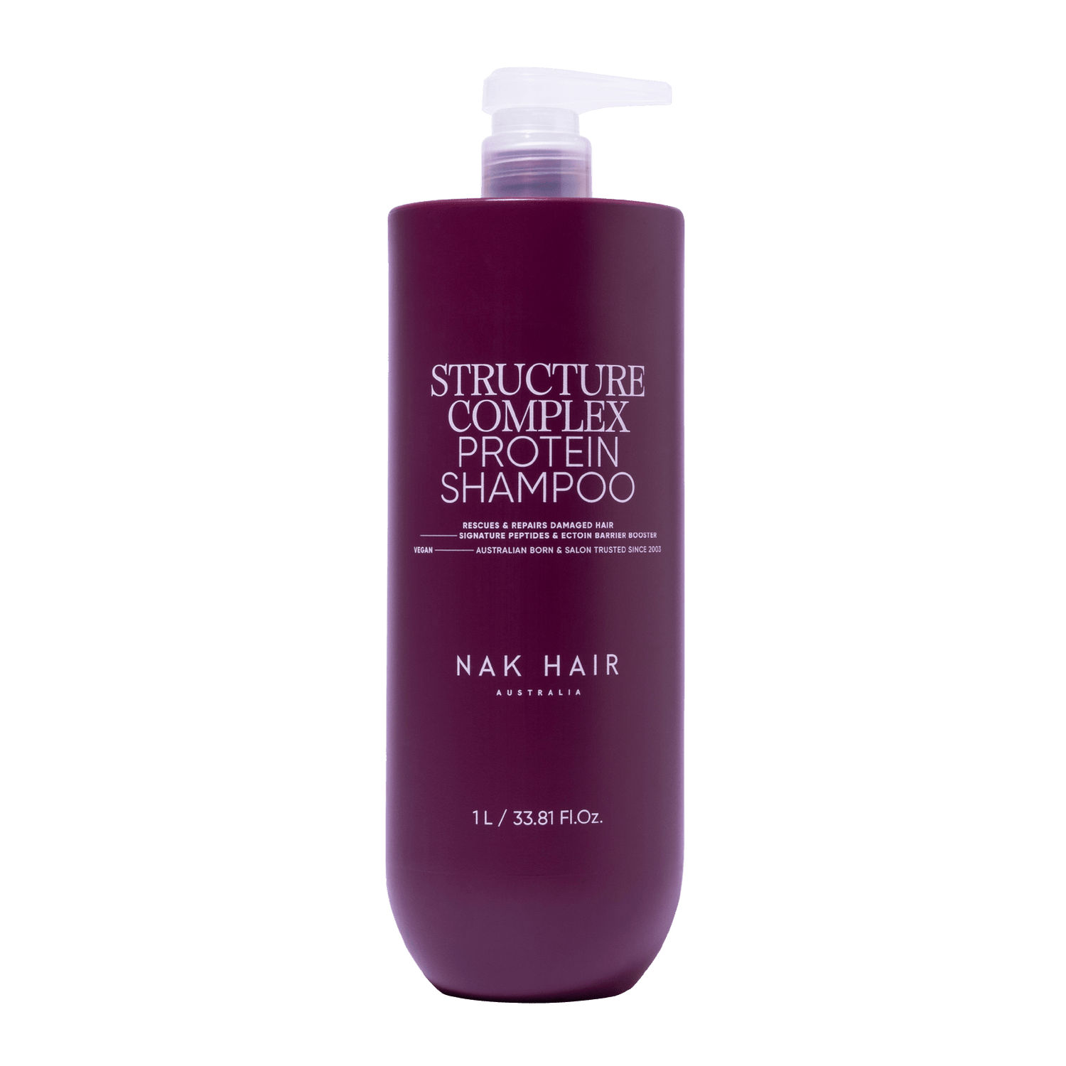 Nak Signature Structure Complex Protein Shampoo 1 Litre