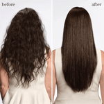 Pureology Smooth Gloss Shampoo before and after with smoother hair