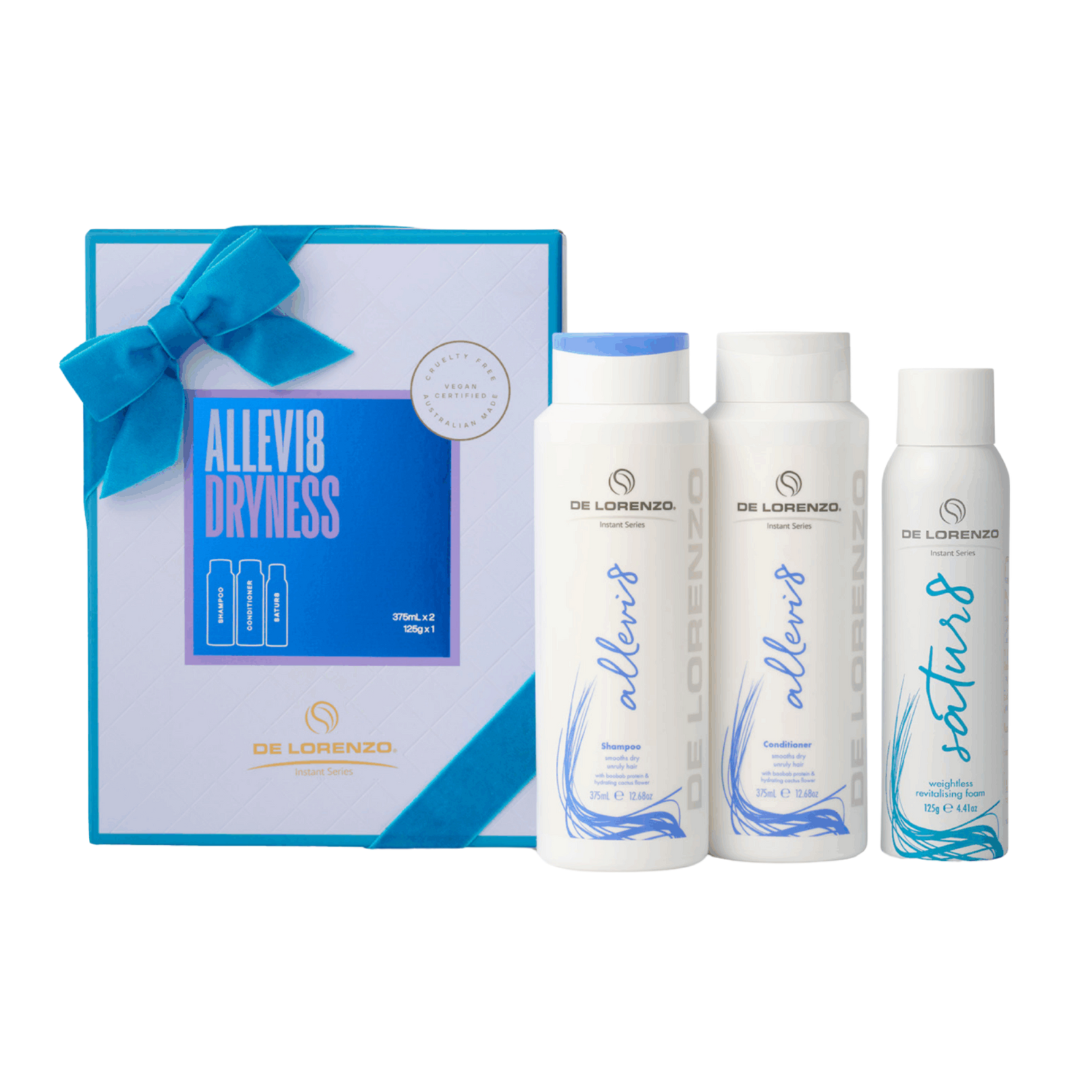 de Lorenzo allevi8 dryness pack for healthy and shiny hair 