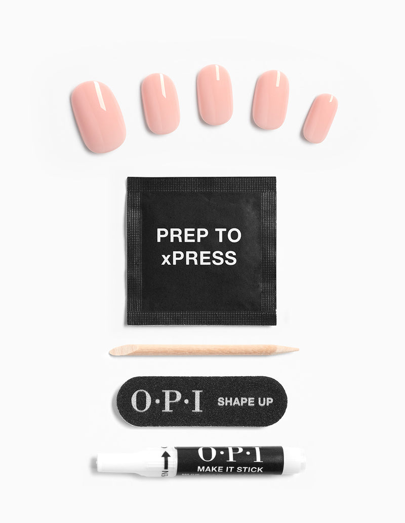 OPI xPRESS/ON Instant Gel-Like Salon Manicure - Bubble Bath - Classic *