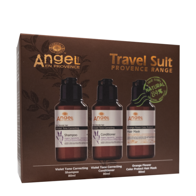 Angel En Provence Lavender Violet Tone Travel Trio