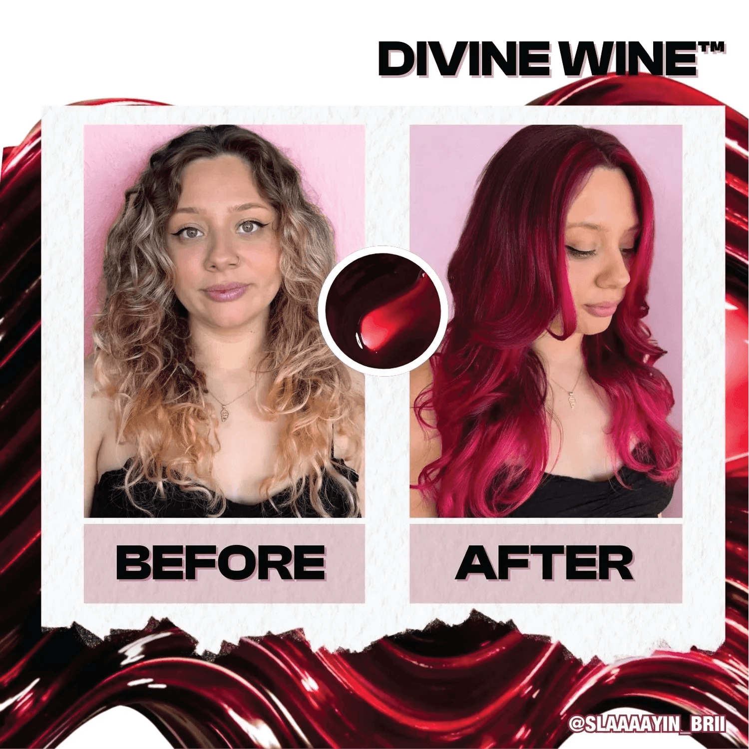Manic Panic® Inter-GEL-actic™ Hair Color Kit - Divine Wine™