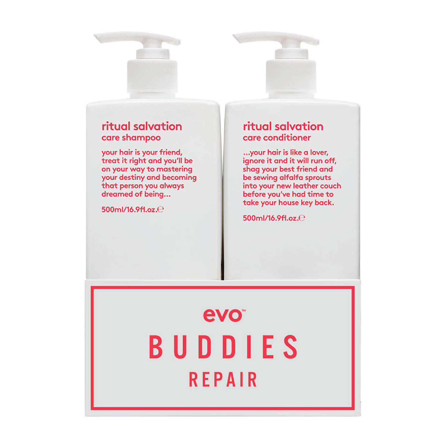 Evo Buddies Repair - Ritual Salvation 500ml Duo