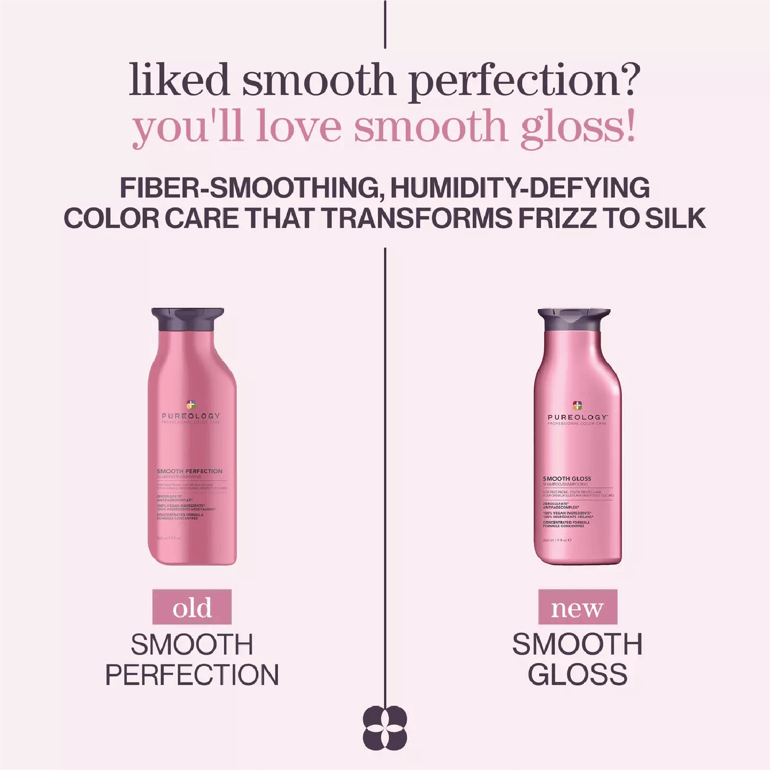 Pureology Smooth Gloss Shampoo for colour-treated hair