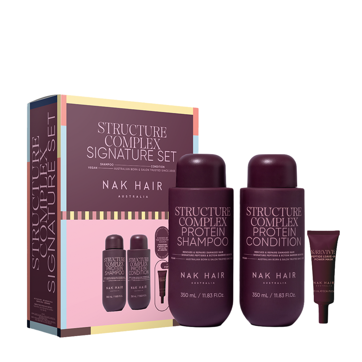 Nak Signature Structure Complex Duo to repair and revive damaged strands