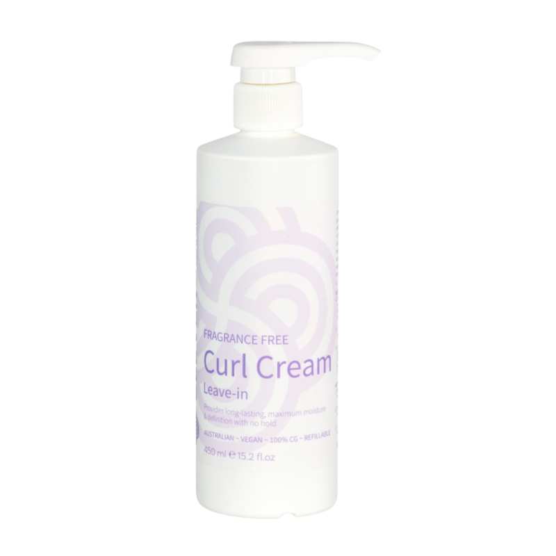 Clever Curl Fragrance Free Curl Cream 450ml