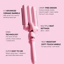 Mermade PRO Mini Waver 25mm in Pink