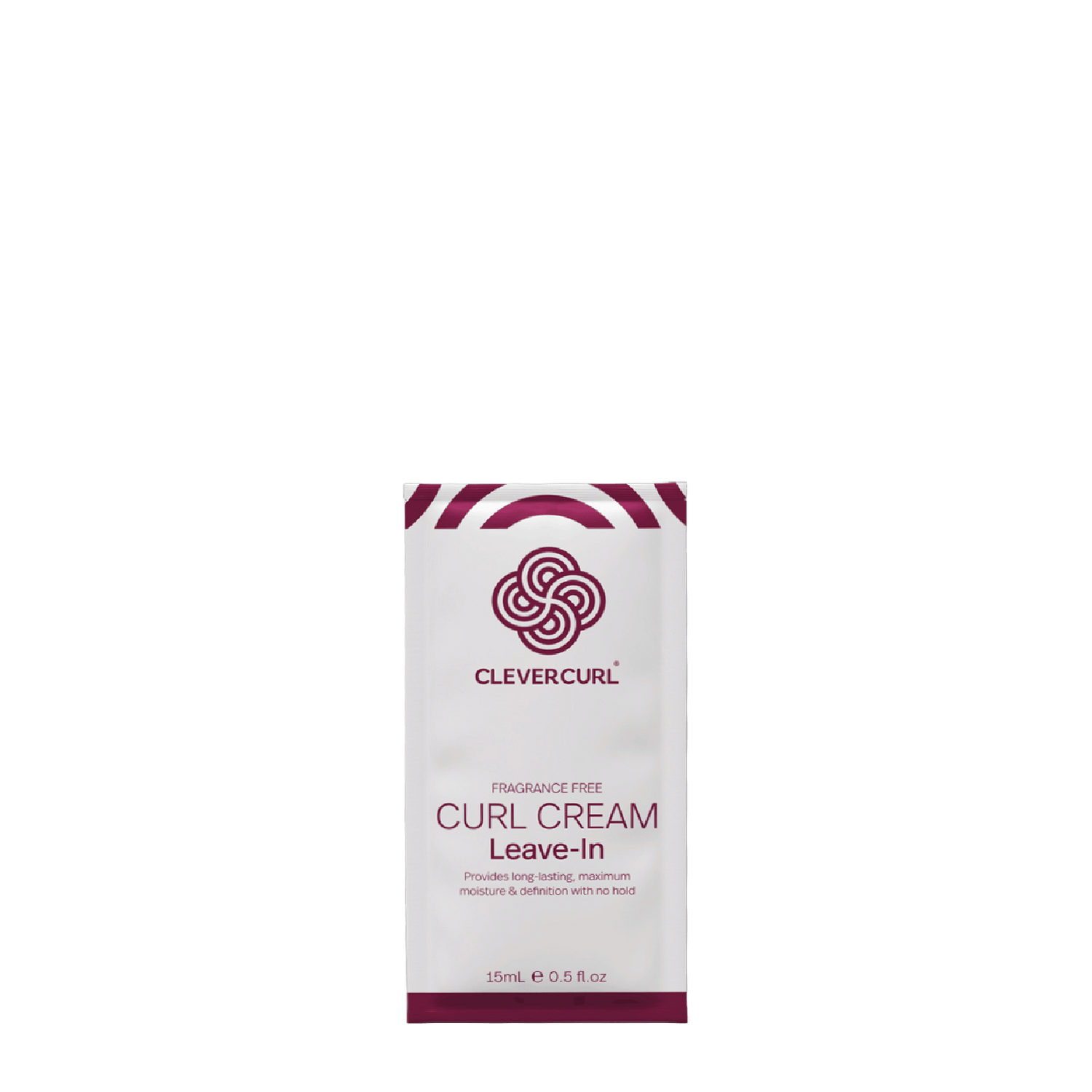Clever Curl Fragrance Free Curl Cream 15ml sachet
