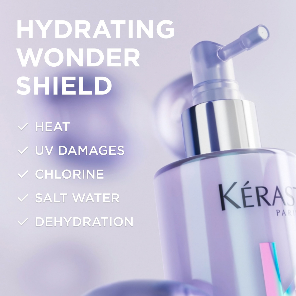 Kerastase Blond Absolu Blonde Guard Leave-In Milk to protect against daily aggressors 