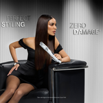 ghd sculpt interactive hair styler in white for perfect straightening