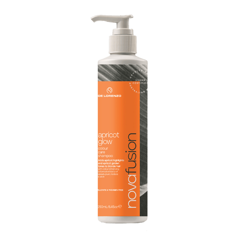 De Lorenzo Novafusion Apricot Glow Shampoo 200ml