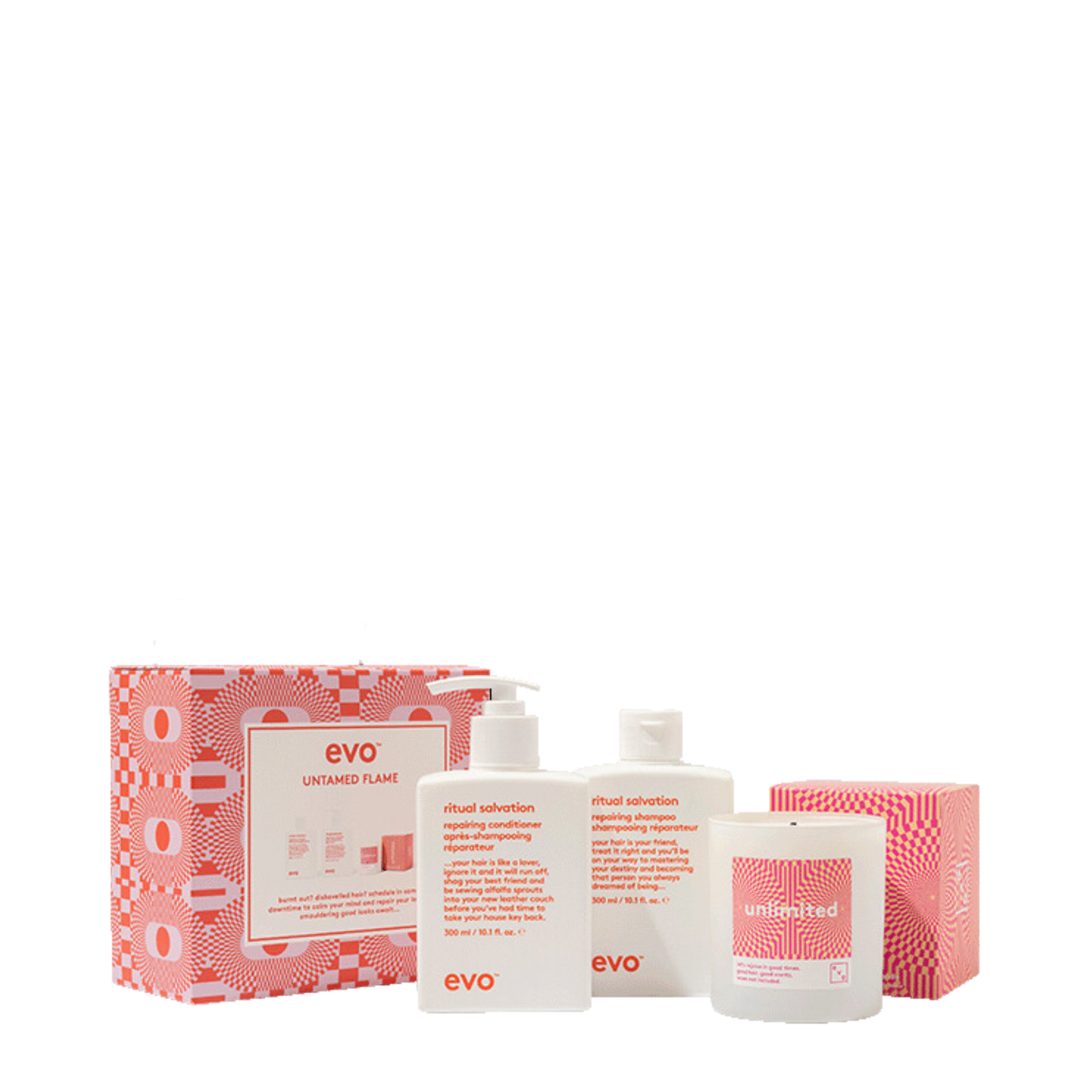 Evo Untamed Flame Candle Repair Gift Pack