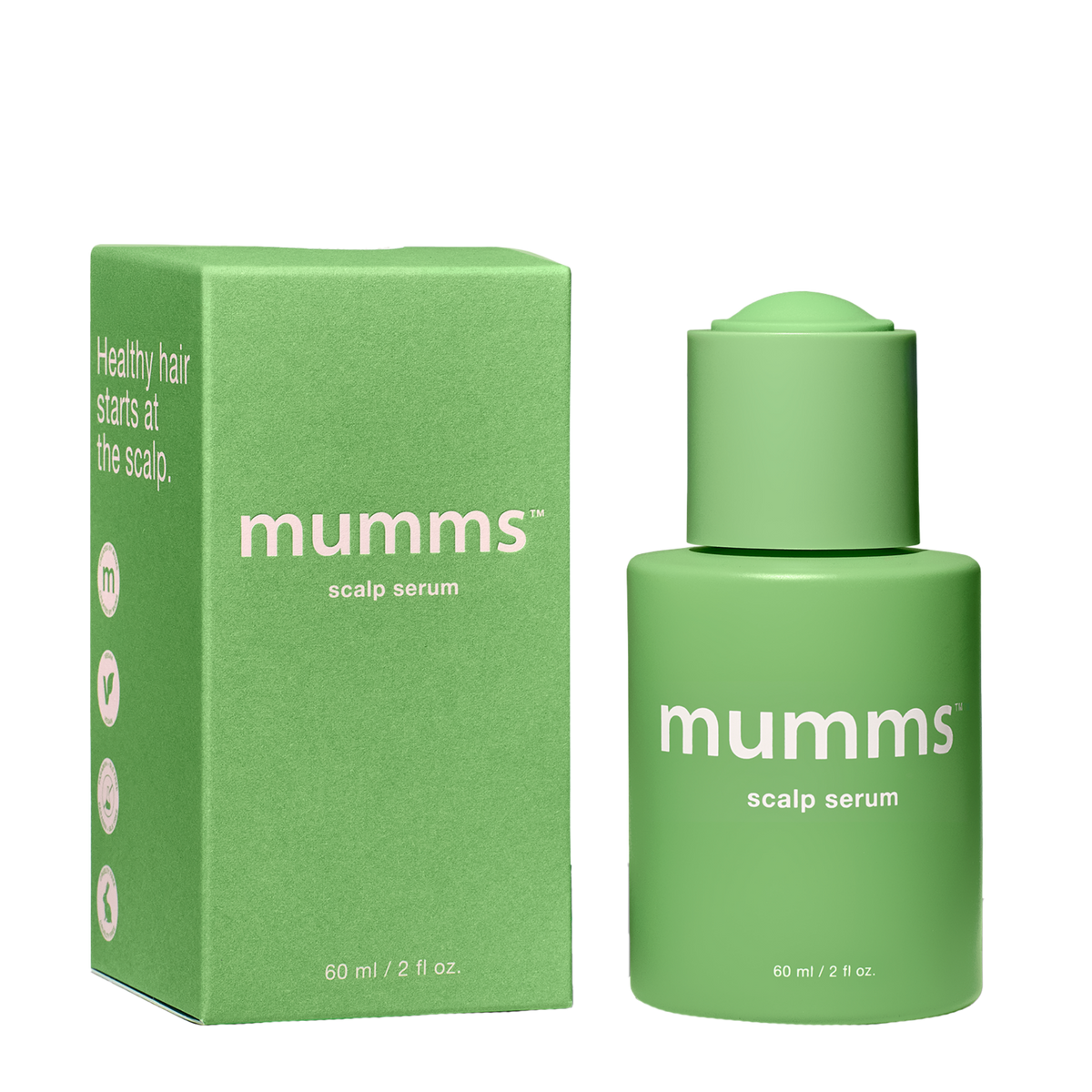 Mumms Scalp Serum for postpartum or menopause support