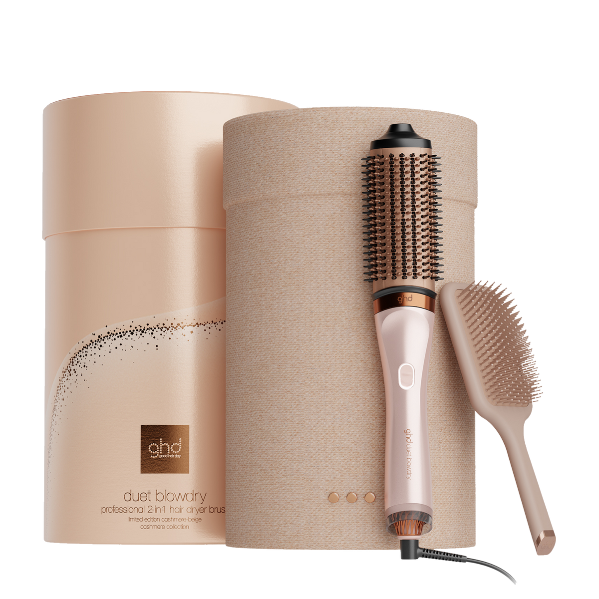 ghd Duet Blowdry in Cashmere Beige Gift Set