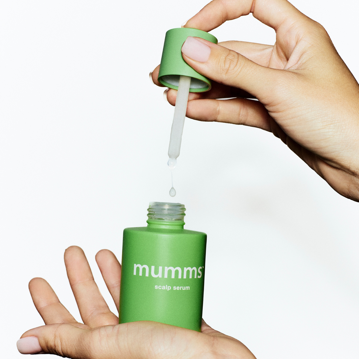 Mumms Scalp Serum to reduce hair shedding
